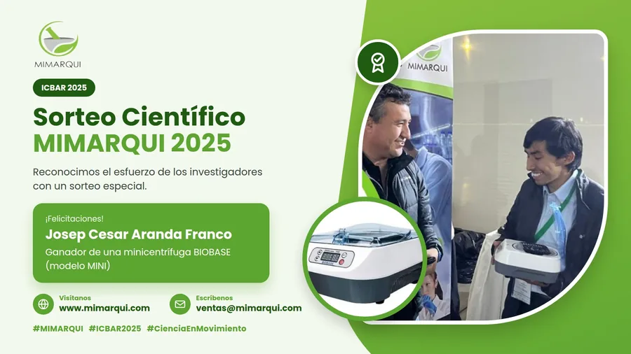 Sorteo Científico MIMARQUI 2025